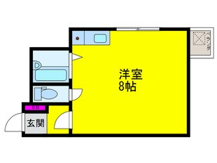 ラムセス西住之江の物件間取画像